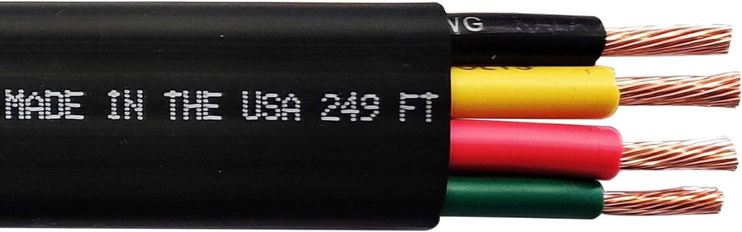 #10 AWG Flat Heavy Duty Submersible Pump Cable - Installation Accessories