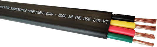 #10 AWG Flat Heavy Duty Submersible Pump Cable - Installation Accessories