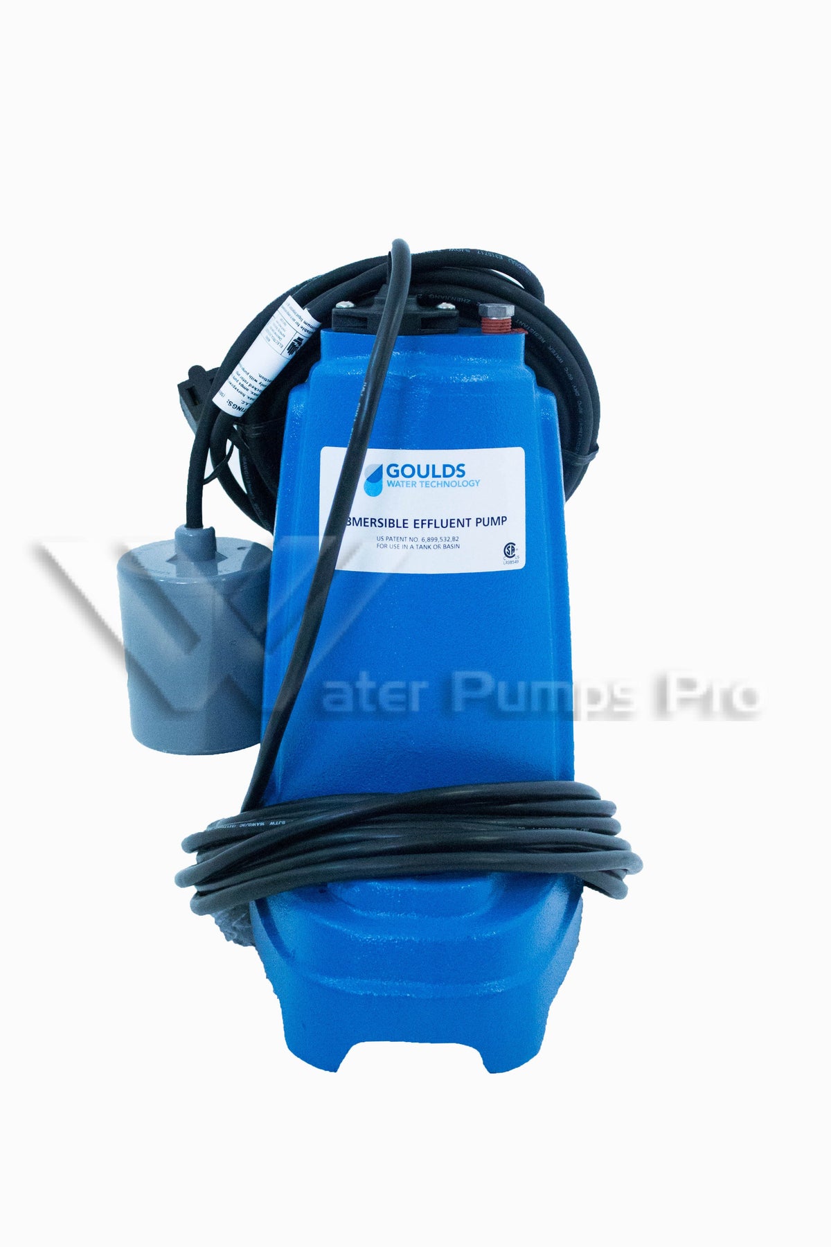 Goulds PE31P1 1/3 HP, 115V Submersible Effluent Pump