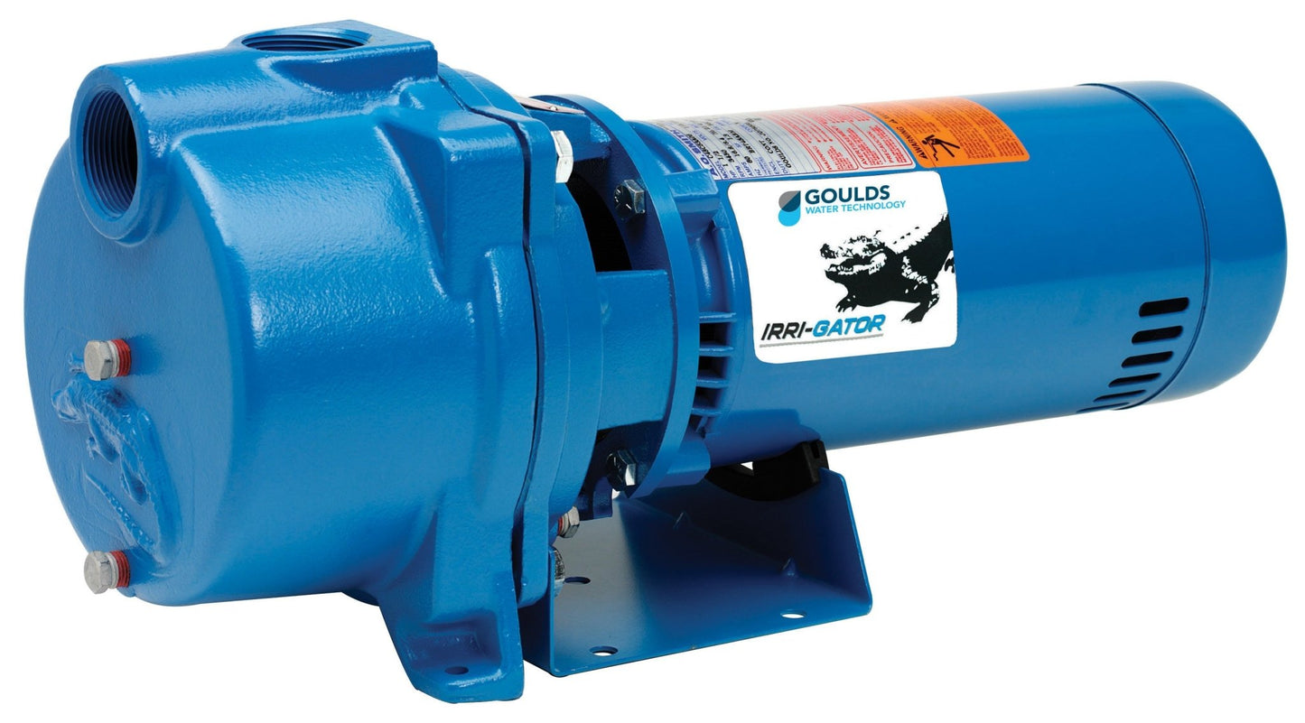 Goulds GT203 2 HP Water Well Irrigation Sprinkler Pump - Irrigation Pumps