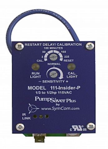 111INSIDER Pump Saver Plus by SymCom 115VAC - Protection Devices