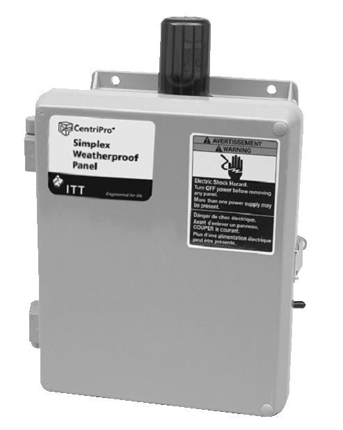 Goulds S10015, SES Simplex Control panels, 1PH, 20mx amps