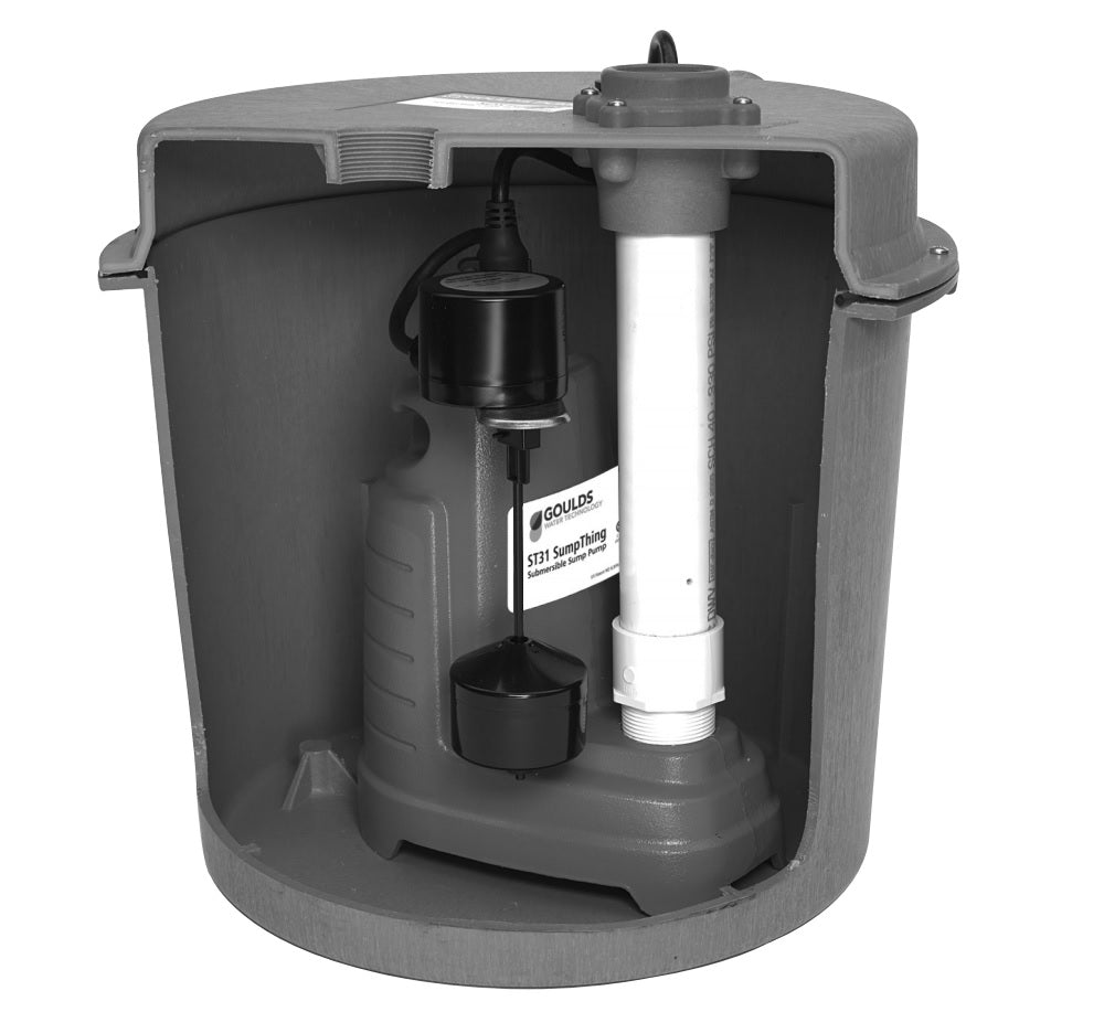 Goulds SDSST Sink Drain System 1/3 HP, 1PH, 115v, 3/4" solids
