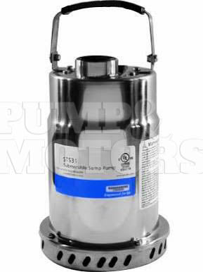 Goulds STS31A1 1/3 HP Submersible Sump Pump 115V