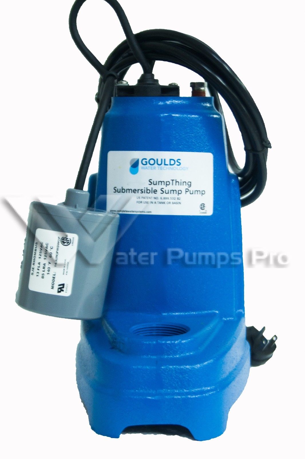 Goulds ST31A1 Submersible Sump  Pump 1/3HP 115V "Sump Thing"
