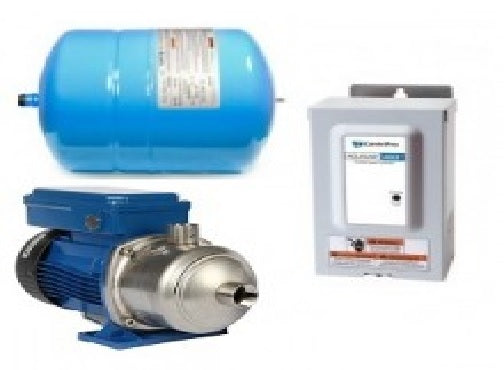 Goulds 1AB21HM06 Pump, Motor, Tank & VFD Controller