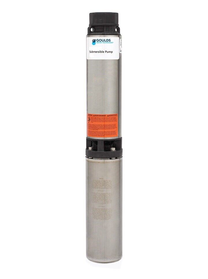 Goulds 10HS10422C 1 HP 230V Submersible Water Well Pump 10GPM - Thermoplastic Submersible Well Pumps