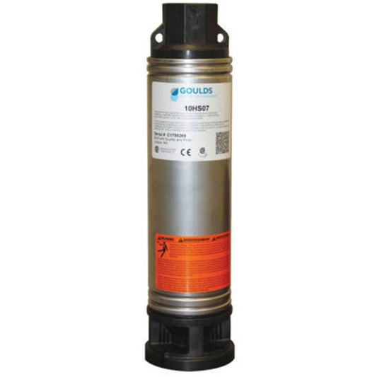 Goulds 18HS07 4" Submersible Water Well Pump End 3/4HP Req 18GPM - Thermoplastic Submersible Well Pump Ends